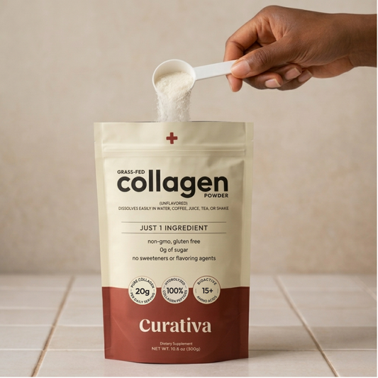 Curativa™ Péptidos de Colágeno Grass-Fed – Pouch de 300g